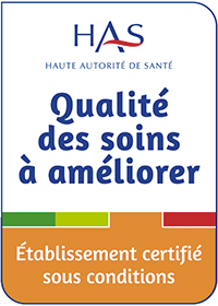 Établissement certifié sous conditions