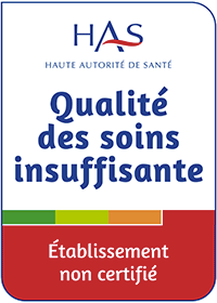 Établissement non certifié