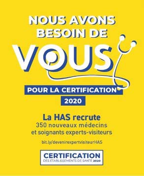 recrutement d'experts visiteurs affiche