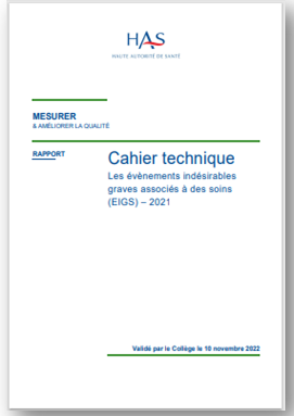 Cahier technique EIGS 2021